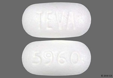 White Oval TEVA - Guanfacine 1mg Extended-Release Tablet