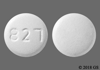 White Round 827 - Tamoxifen Citrate 20mg Tablet
