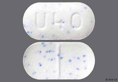 White Oblong U40 - Phentermine Hydrochloride 37.5mg Tablet