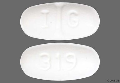 White Oval I G - Benztropine Mesylate 1mg Tablet