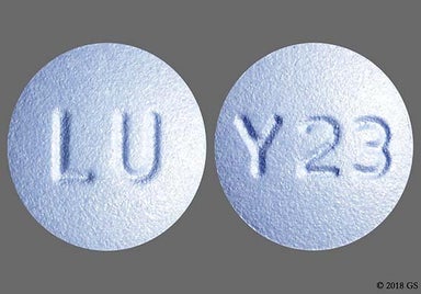 Blue Round Y23 - Eszopiclone 3mg Tablet