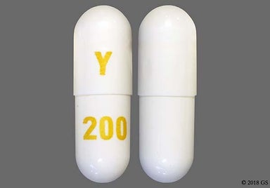 White Capsule Y 200 - Celecoxib 200mg Capsule