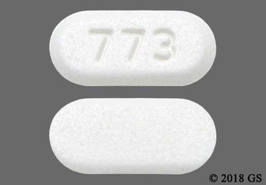 White Oblong 773 - Ezetimibe 10mg Tablet