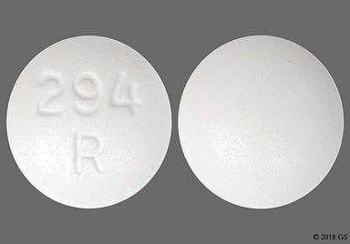 White Round 294 R - Sodium Bicarbonate 650mg Tablet