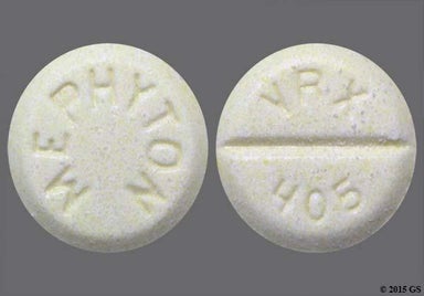 Yellow Round MEPHYTON - Phytonadione 5mg Tablet