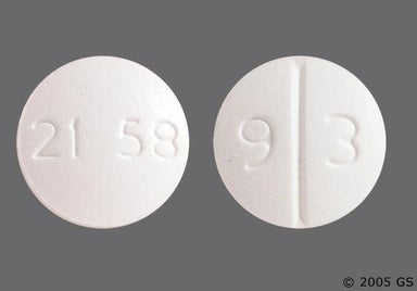 White Round 21 58 - Trimethoprim 100mg Tablet
