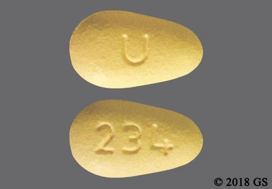 Yellow Tear U And 234 - Valsartan 160mg Tablet