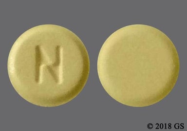 Yellow Round N - Chlorthalidone 25mg Tablet