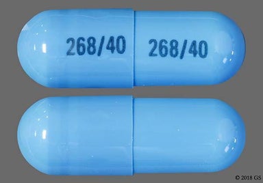 Blue 268/40 268/40 - Atomoxetine 40mg Capsule