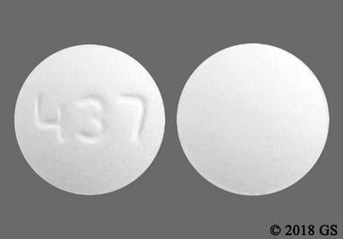 White Round 437 - Olmesartan Medoxomil 20mg Tablet