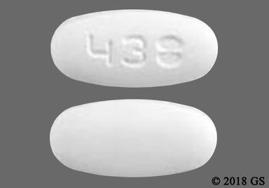 White Oval 438 - Olmesartan Medoxomil 40mg Tablet