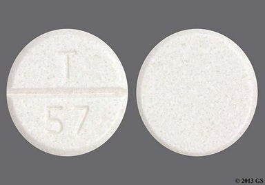 White Round T 57 - Ketoconazole 200mg Tablet