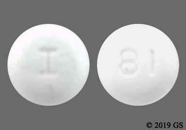 White Round I And 81 - Amlodipine/Olmesartan Medoxomil 5mg-20mg Tablet