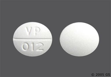 White Round Vp  012 - Pyrazinamide 500mg Tablet