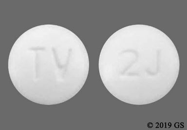 White Round 2J And Tv - Methylergonovine Maleate 0.2mg Tablet