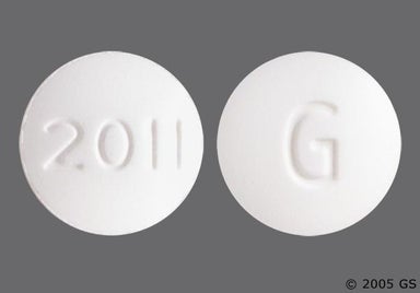 White Round 2011 - Orphenadrine Citrate 100mg Extended-Release Tablet