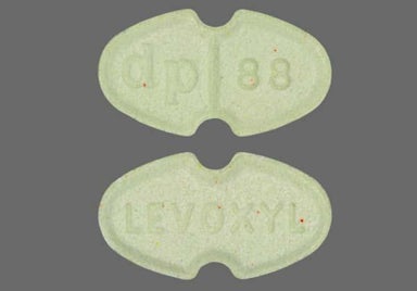 Green Oval LEVOXYL - Levoxyl 88mcg Tablet