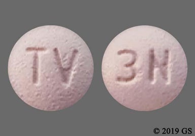 Pink Round TV - Solifenacin Succinate 10mg Tablet