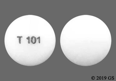 White Round T 101 - Bupropion Hydrochloride 150mg Extended-Release (XL) Tablet
