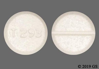 White Round T293 - Methadone Hydrochloride 10mg Tablet