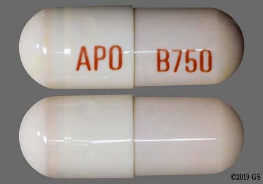 White Capsule APO B750 - Balsalazide Disodium 750mg Capsule