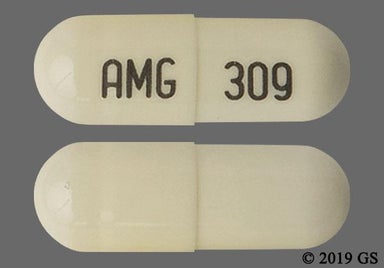 White Amg 309 - Penicillamine 250mg Capsule