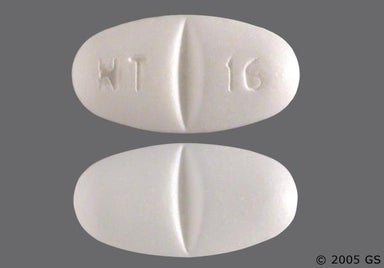 White Oval Nt 16 - Gabapentin 600mg Tablet