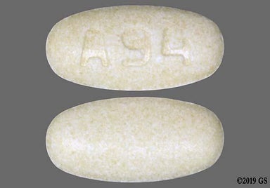 Yellow Oblong A94 - Potassium Citrate 10mEq Extended-Release Tablet