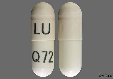 White Lu Q72 - Silodosin 8mg Capsule