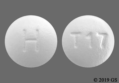 White Round H And T17 - Tadalafil 5mg Tablet