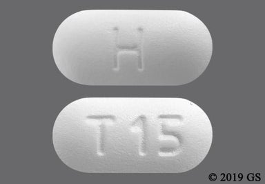 White Oblong H And T15 - Tadalafil 20mg Tablet