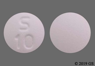 Pink Round S 10 - Solifenacin Succinate 10mg Tablet