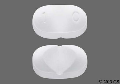 White Oval 1 0 - Clobazam 10mg Tablet