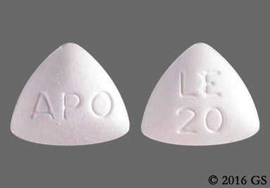 White Triangle LE 20 - Leflunomide 20mg Tablet