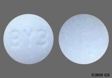 White Round By3 - Diphenoxylate Hydrochloride/Atropine Sulfate 2.5mg-0.025mg Tablet