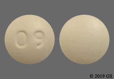 Pink Round 09 - Solifenacin Succinate 10mg Tablet