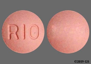Pink Round R10 - Rosuvastatin Calcium 10mg Tablet