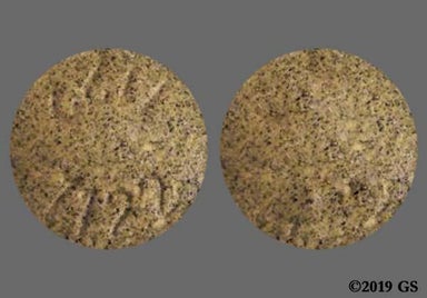 Brown Round 1122 1122 - Senna 8.6mg Laxative Tablet