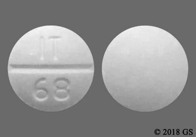 White Round IT 68 - Cyproheptadine Hydrochloride 4mg Tablet