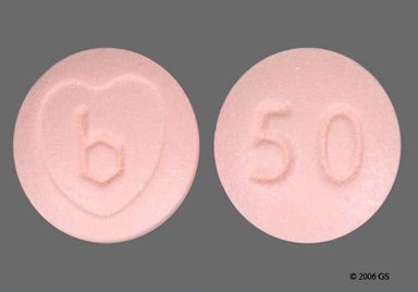 Pink Round 50 And B - Bisoprolol Fumarate/Hydrochlorothiazide 5mg-6.25mg Tablet