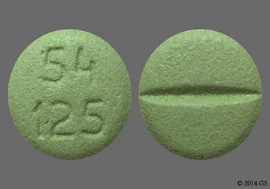 Green Round 54 125 - Losartan Potassium 50mg Tablet