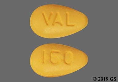 Orange Tear Val And 160 - Valsartan 160mg Tablet