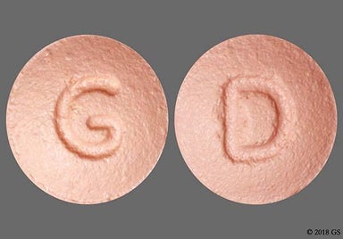 Pink Round G And D - Rosuvastatin Calcium 10mg Tablet