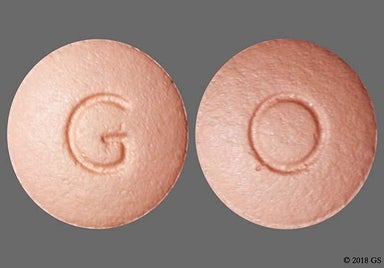 Pink Round G And O - Rosuvastatin Calcium 20mg Tablet