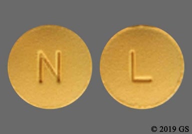 Yellow Round L And N - Letrozole 2.5mg Tablet