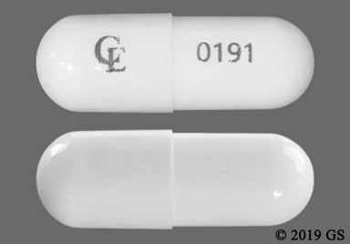 White Ce 0191 - Calcium Acetate 667mg Capsule