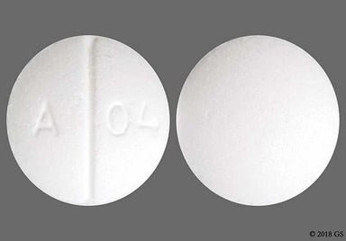 White Round A 04 - Oxycodone Hydrochloride 5mg Tablet