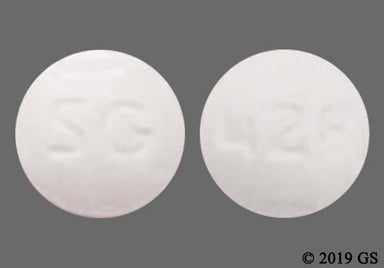 Pink Round 428 - Solifenacin Succinate 10mg Tablet