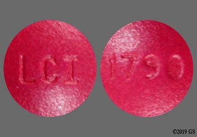 Pink Round 1790 And Lci - Fluphenazine Hydrochloride 5mg Tablet