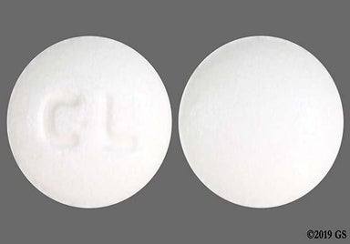 White Round Cl - Clonidine Hydrochloride 0.1mg Extended-Release Tablet